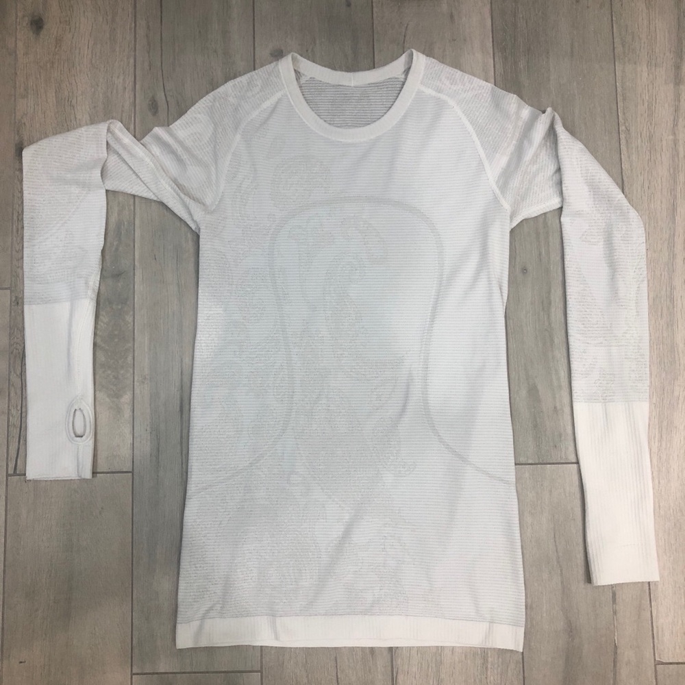 White Lululemon Long Sleeve